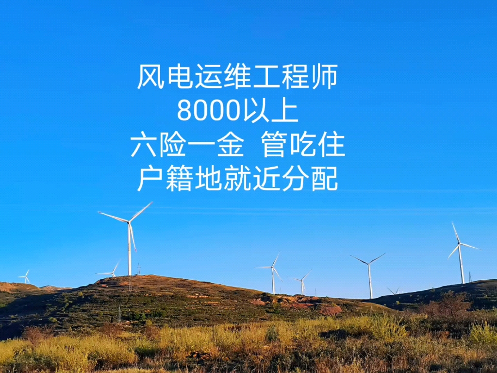 风电运维工程师