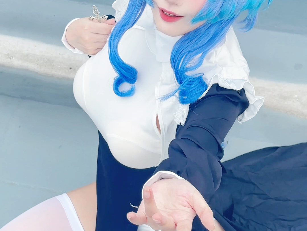 有什么要忏悔的嘛!来甘雨修女这里吧 (原神甘雨同人cos)