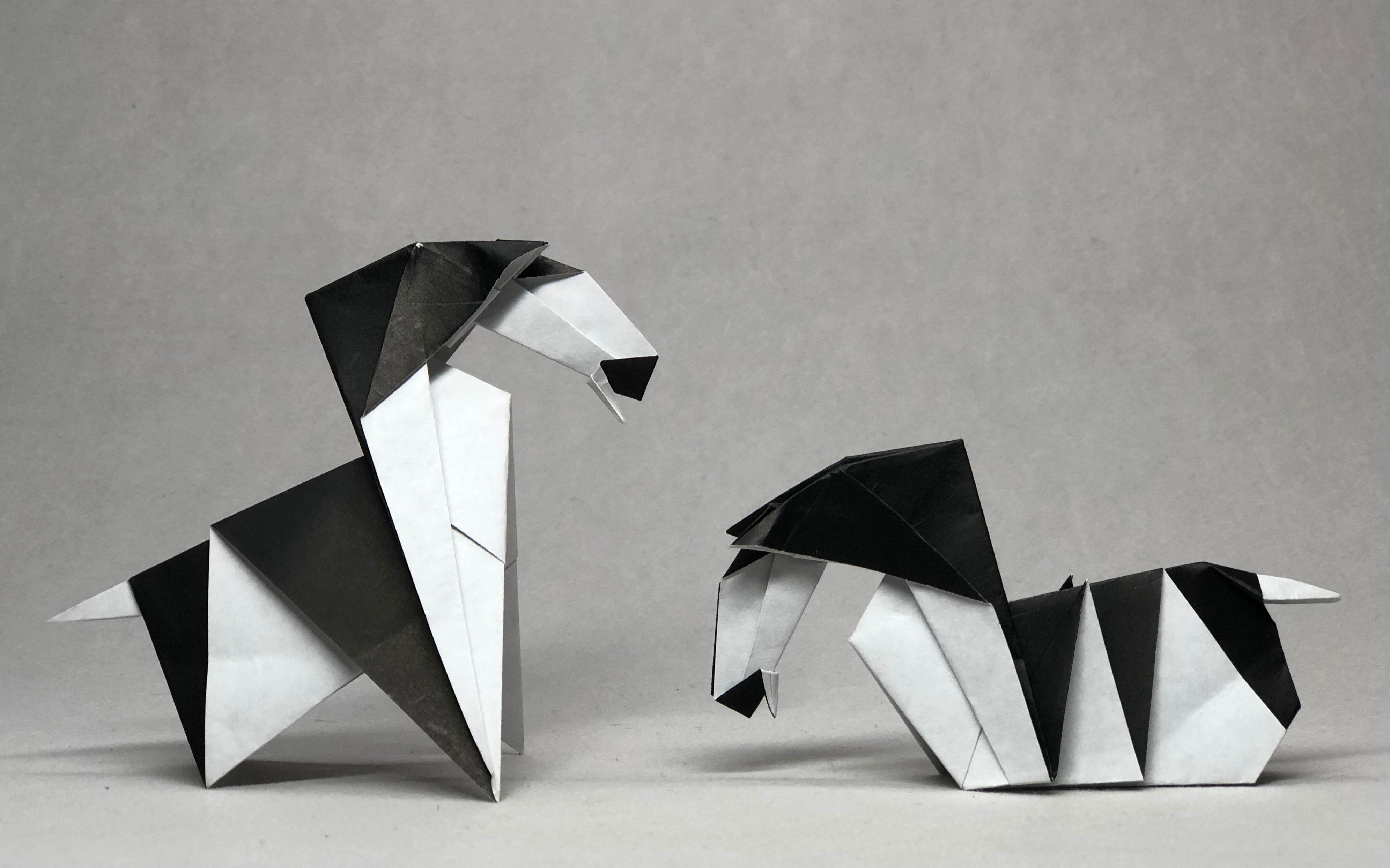 手工折纸教程如何一张纸折叠两种简单有趣的斑马