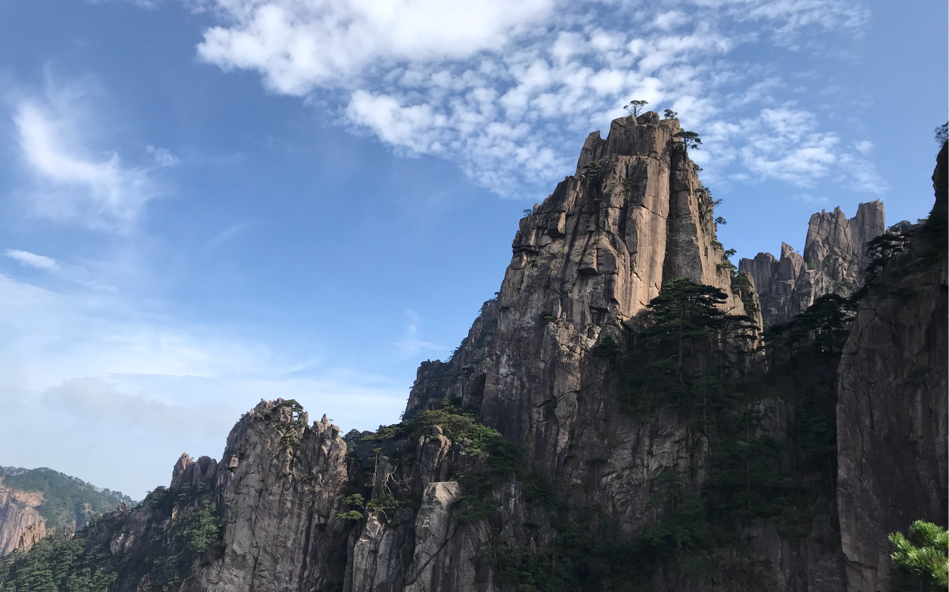 登黄山顶 观止矣