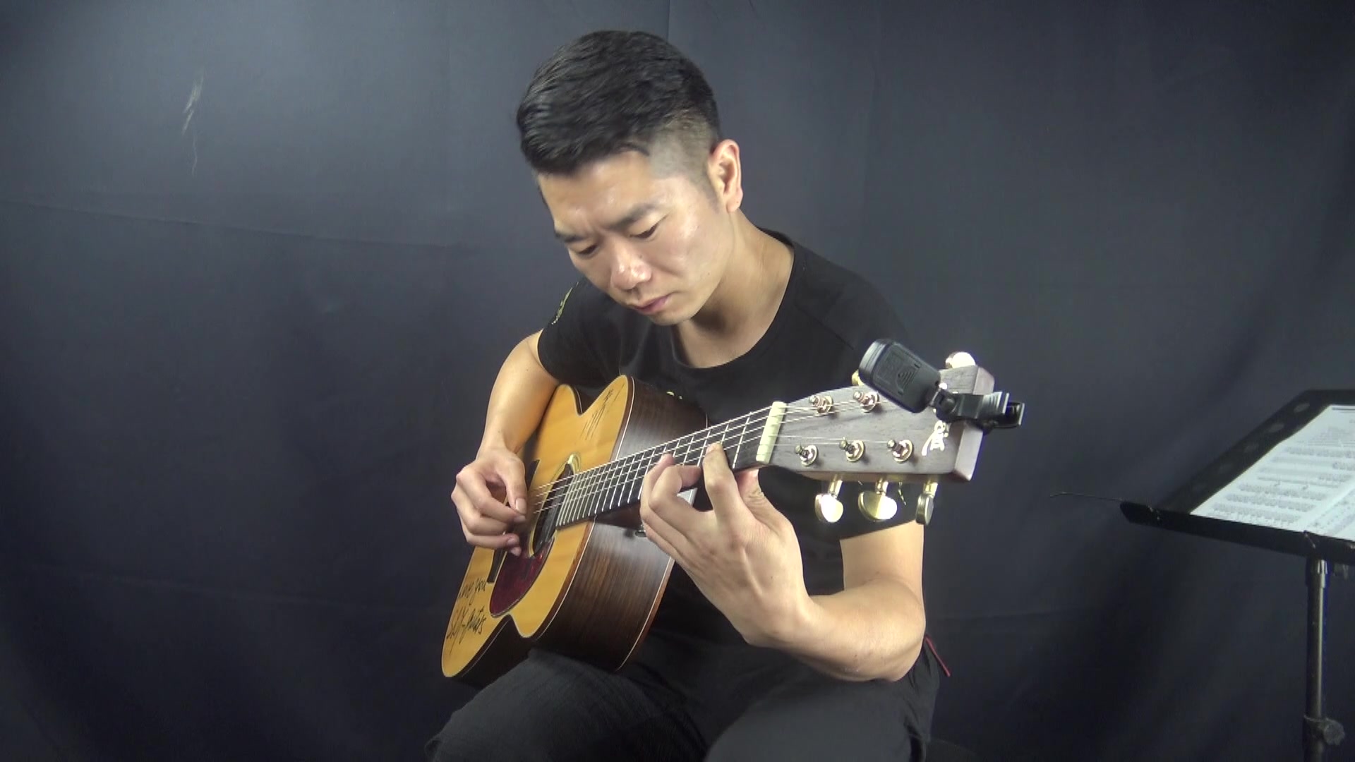 老狼同桌的你深蓝雨吉他弹唱