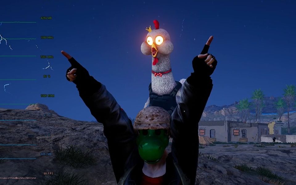 鸡哥才是最屌的!哥鸡拉真恐怖!playerunknowns battlegrounds 2023.