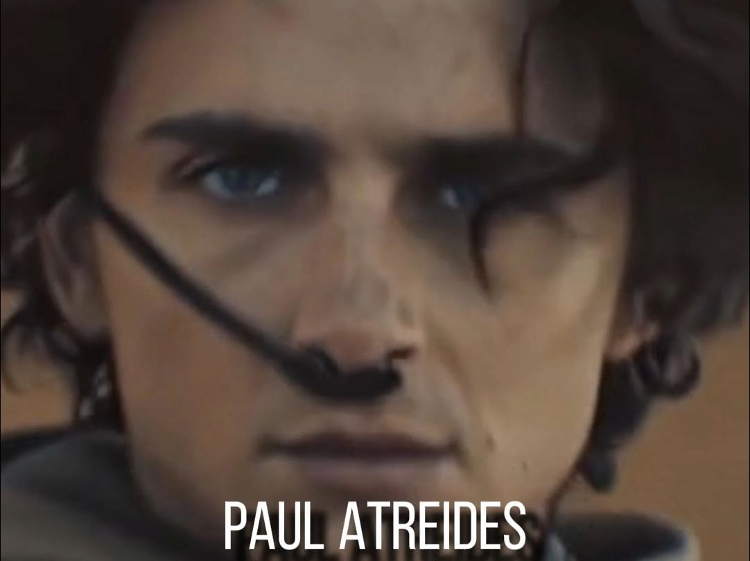 [沙丘PAUL ATREIDES] SILENCE!!!哔哩哔哩bilibili