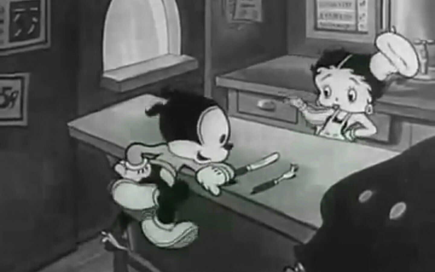 [图]【美帝】【贝蒂小姐】贝蒂小姐的煎饼1932 (Betty Boop's Bizzy Bee)