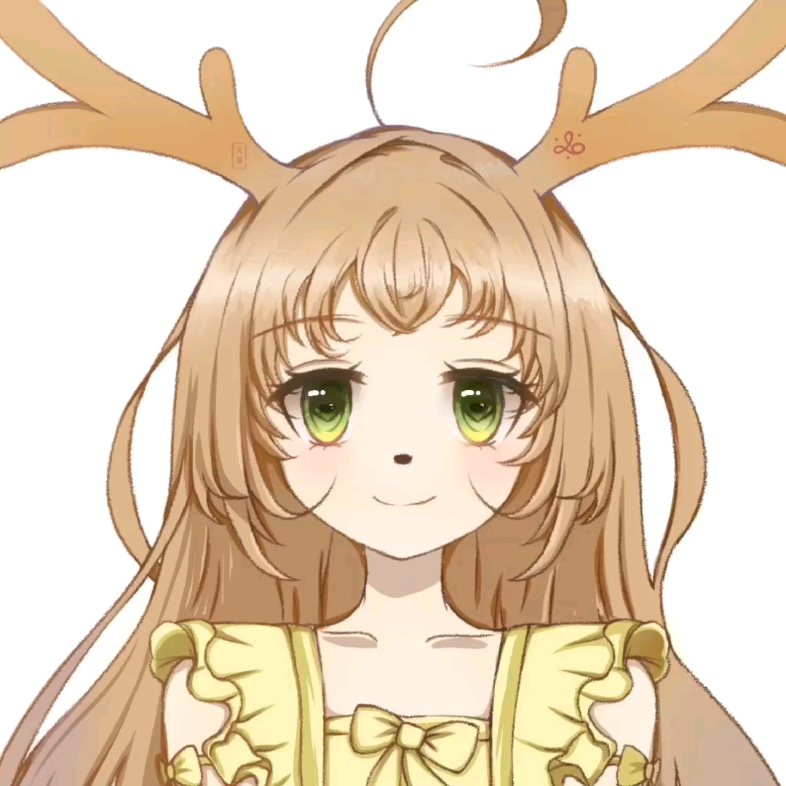 小鹿拟人procreate