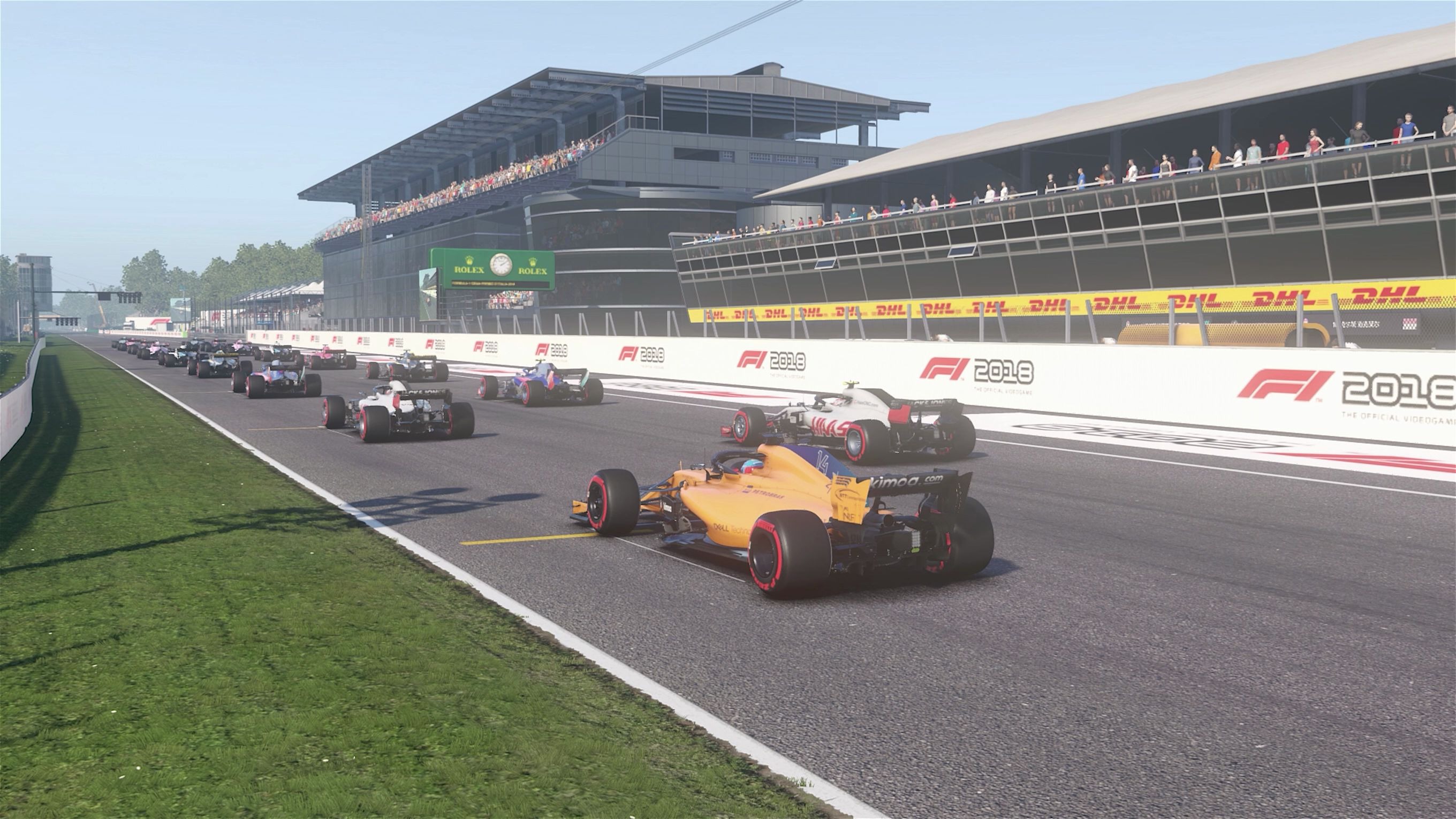 f1均速最高的几条赛道之一,意大利蒙扎赛道维特尔第一视角体验