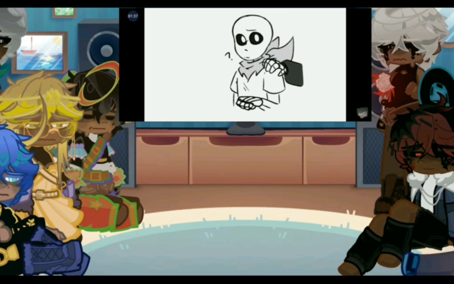 sans aus react to if blue joined the bad guys part 4 last part