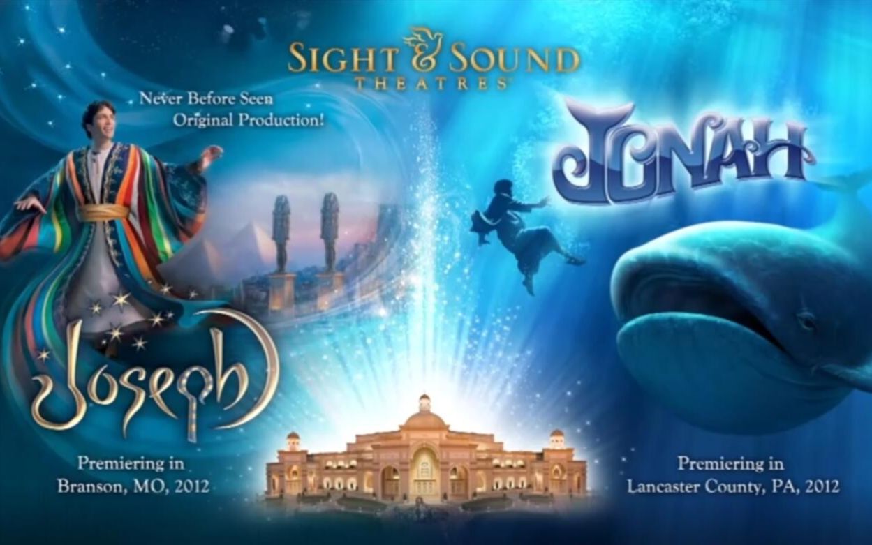 视听剧院2012年度剧作预告  2012 Season at Sight & Sound Theatres哔哩哔哩bilibili