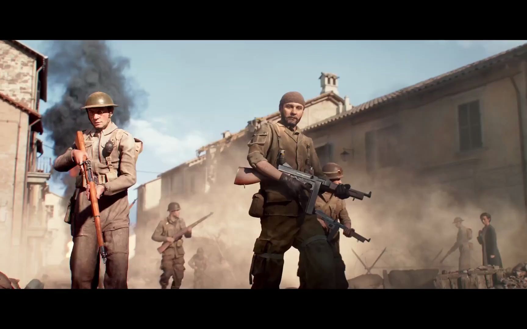 英雄连3首段cg宣传片战场设置在地中海