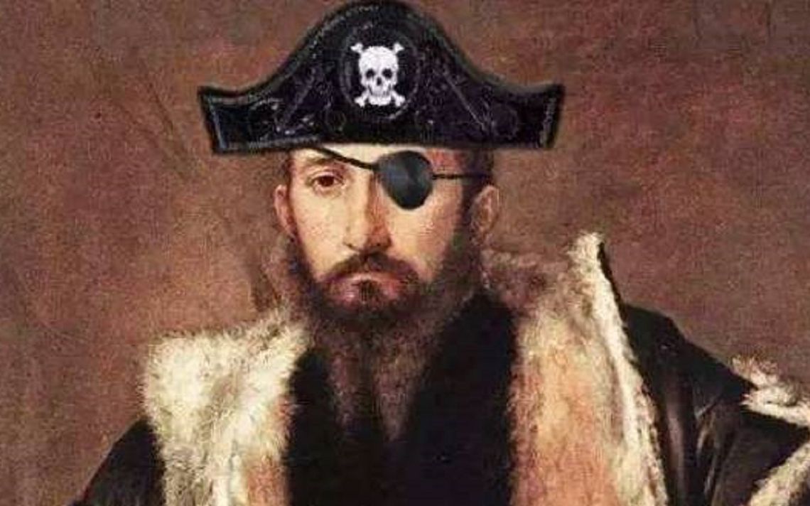 著名独眼海盗船长图片