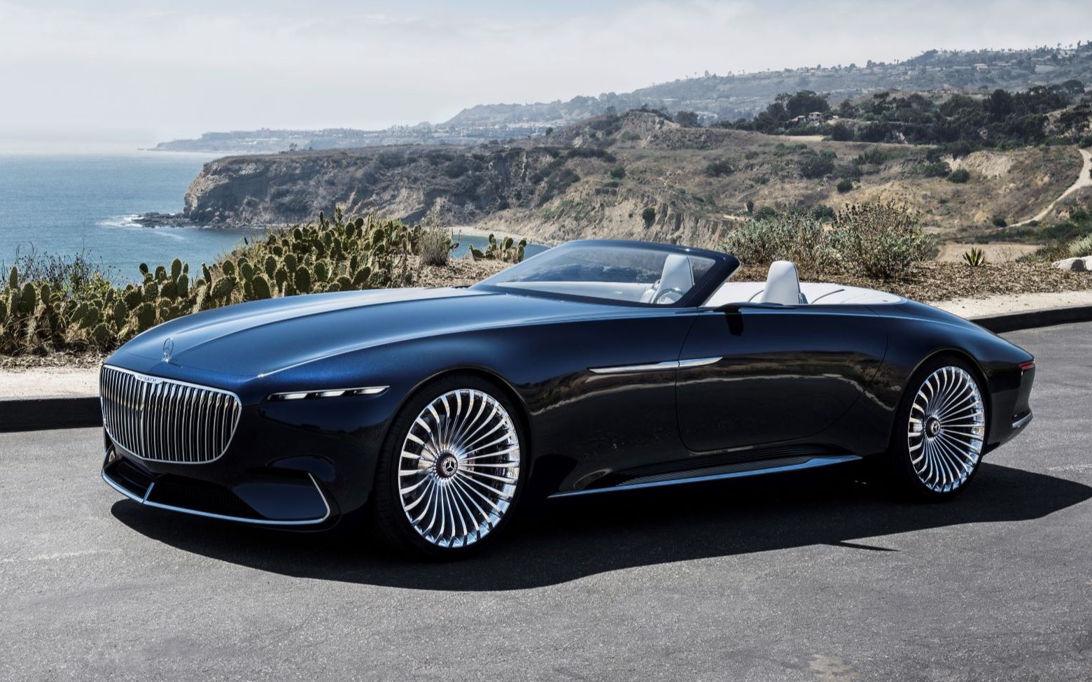 [图]梅赛德斯-迈巴赫 6 敞篷 概念车发布于2017年8月 Vision Mercedes-Maybach 6 Cabriolet -4K60fps