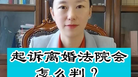 成都法律咨询胡静律师:起诉离婚法院一般会怎么判呢?哔哩哔哩bilibili