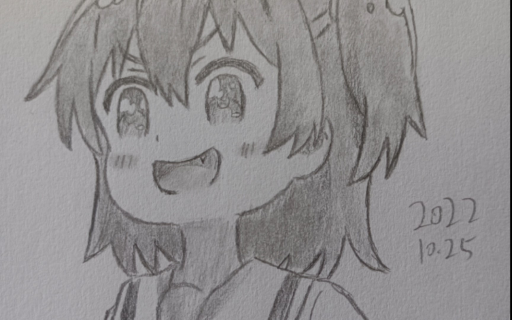 手绘星野日向(画的不好勿喷)