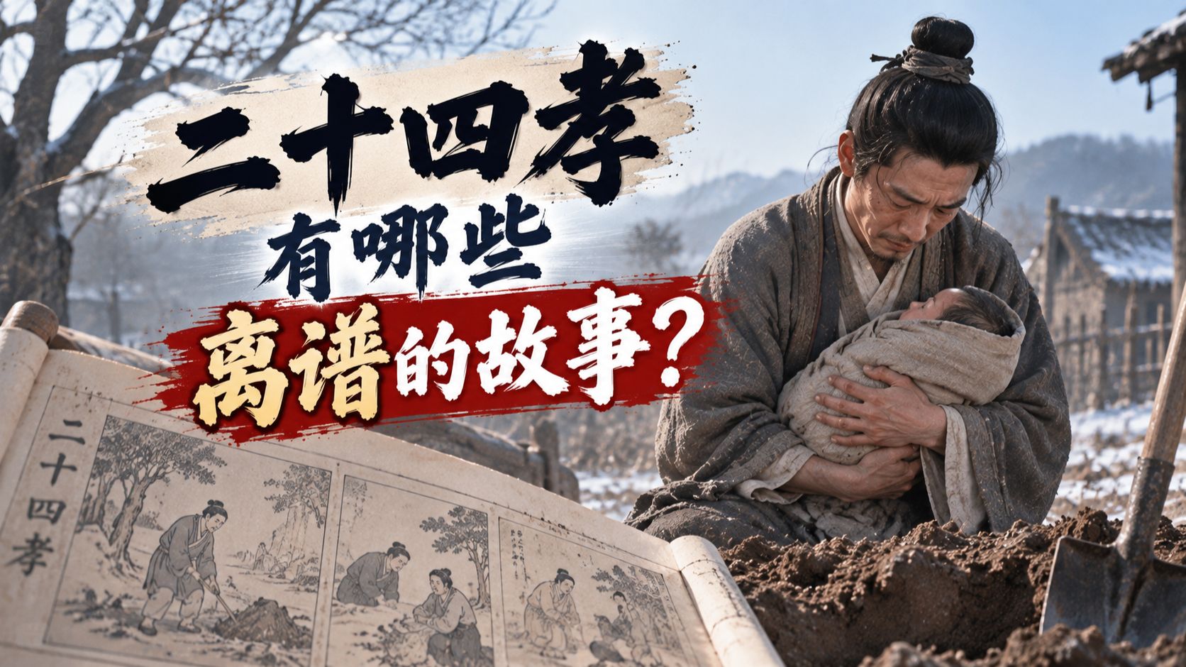 二十四孝当中有哪些离谱的故事？