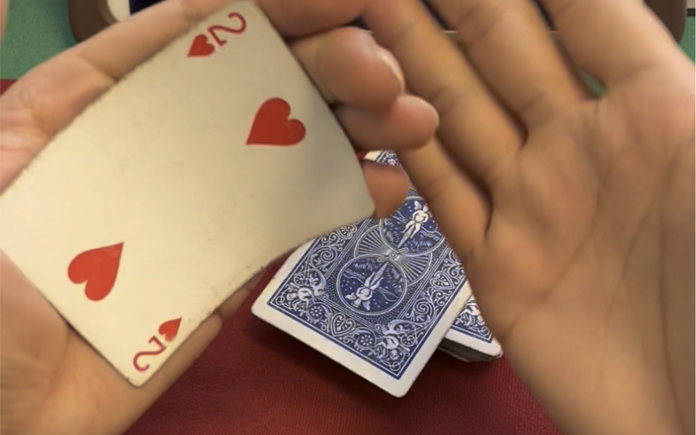 扑克牌纯手法技巧,看懂掌声