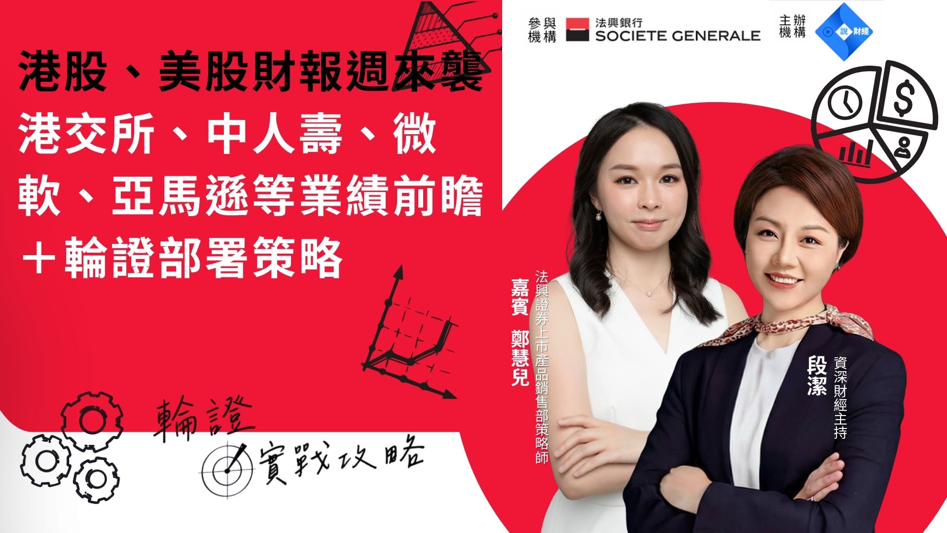 【輪證實戰攻略】港股、美股財報週來襲｜港交所、中人壽、微軟、亞馬遜等業績前瞻＋輪證部署策略｜法興Coral