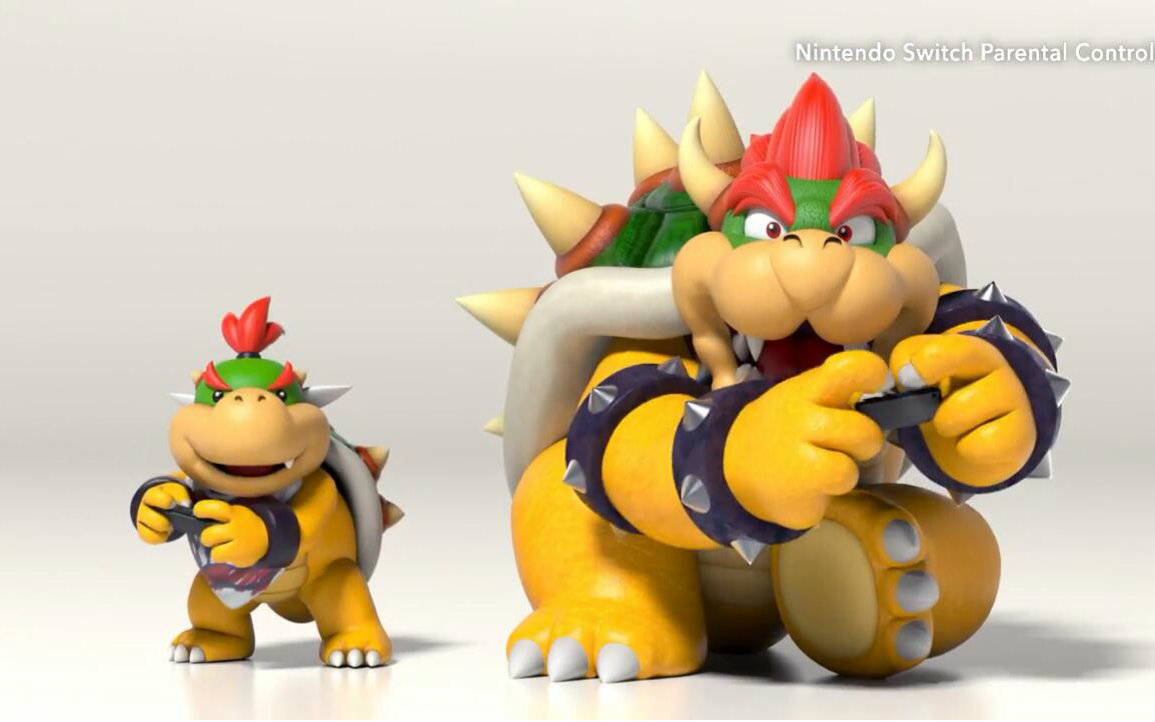 双语任天堂创意广告库巴父子介绍switch防沉迷应用阿尔法小分队游戏组