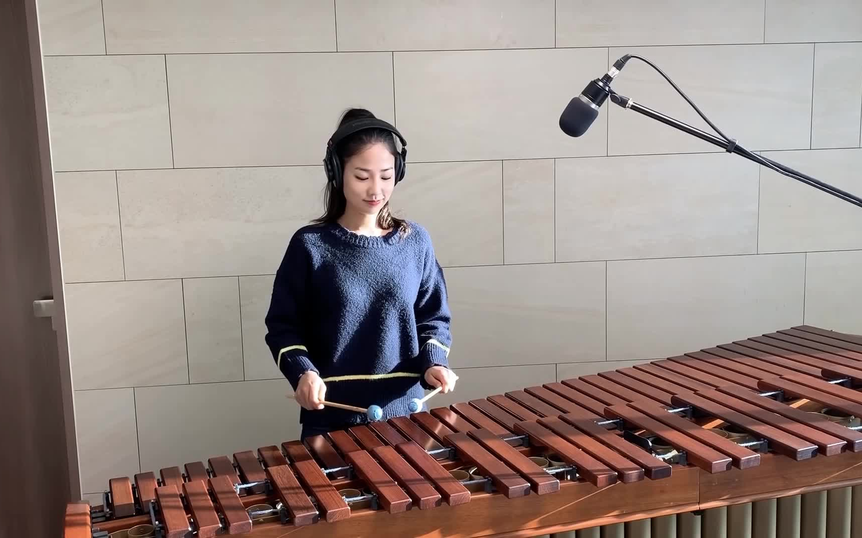 合集韩国小姐姐的钟琴演奏memoriesmaroon5marimbacover