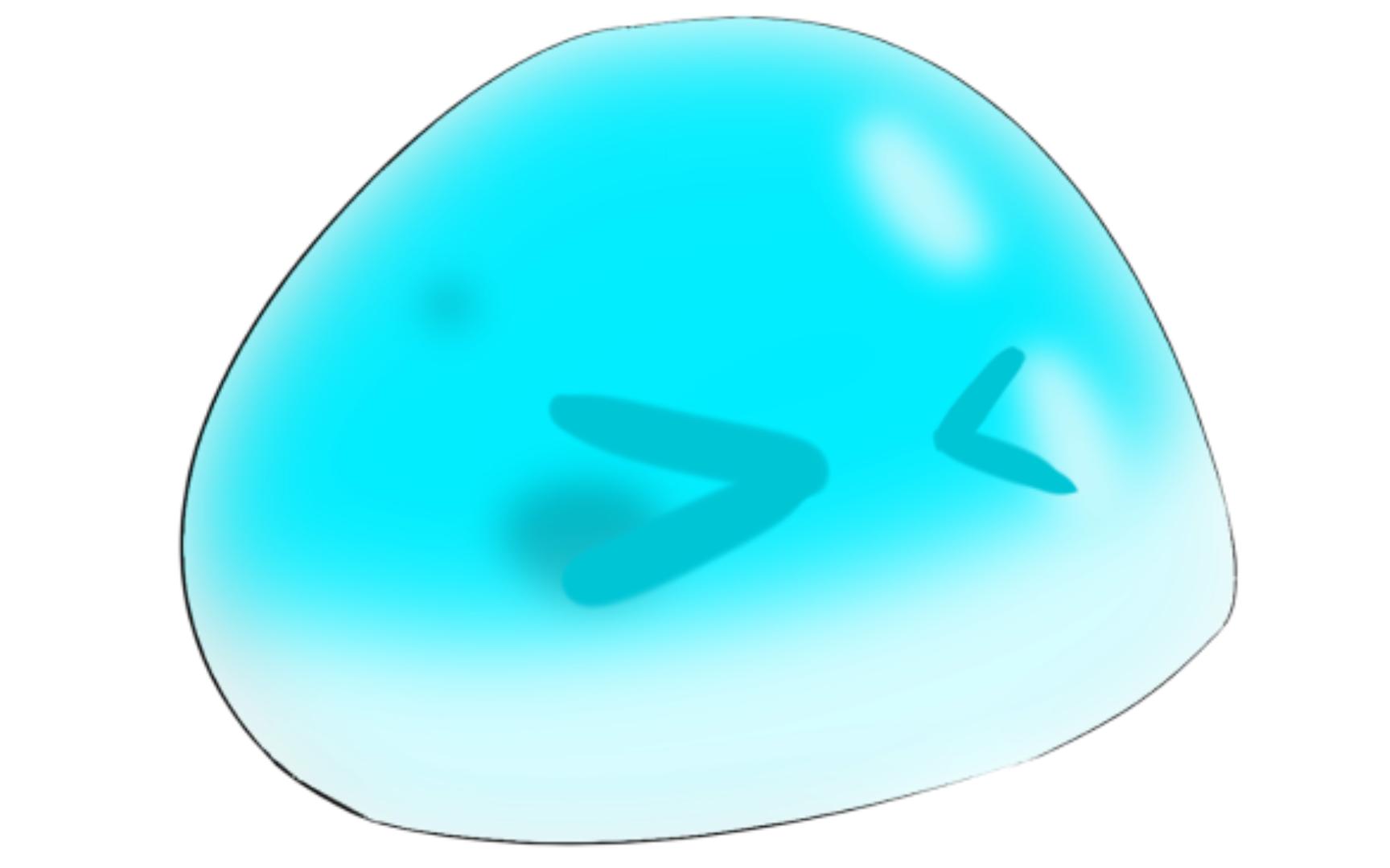 一只弹弹的史莱姆