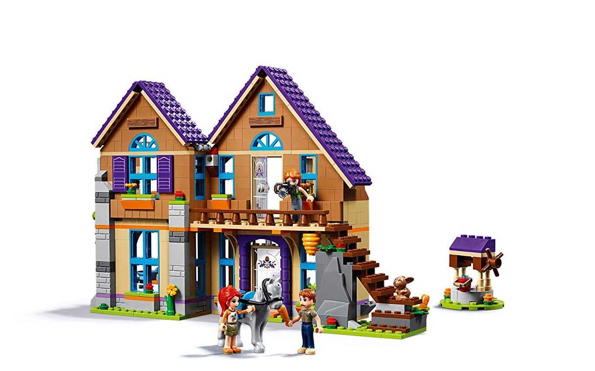 乐高lego 41369 好朋友 米娅的林中别墅 2019速拼评测_哔哩哔哩 (゜