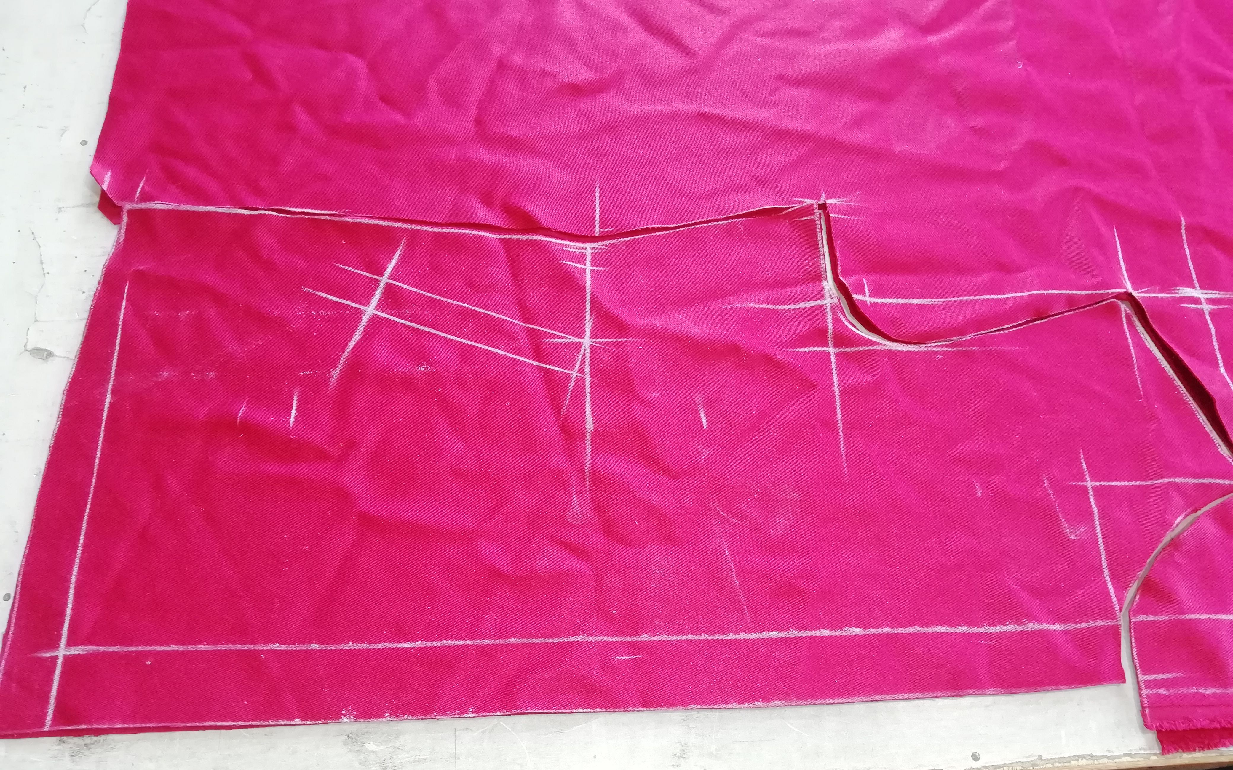 学做外套,大衣的裁剪过程,自学成裁缝师傅_哔哩哔哩_bilibili