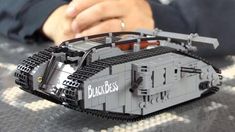 Black Bess” – Mark IV Heavy Tank