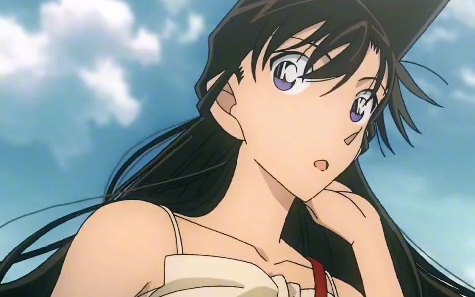 穿裙子的小兰是真的好看,柯南都被迷糊涂了