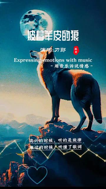 披着羊皮的狼,为爱执着,至死不渝.真情倾诉,痛快淋漓