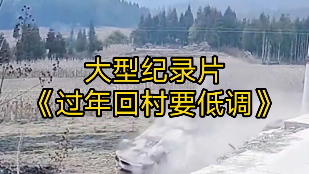 大型纪录片《过年回村要低调》持续为您播出!