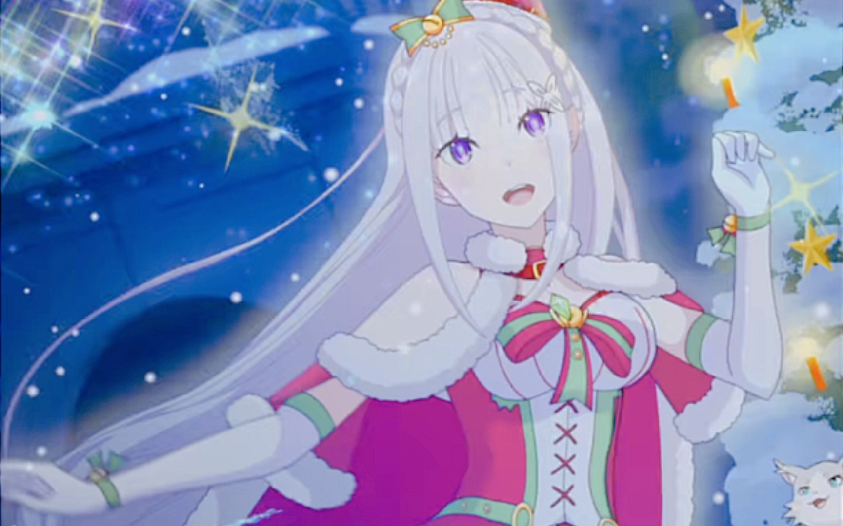 【re:0 lim】艾米莉亚圣诞装语言丨抽卡