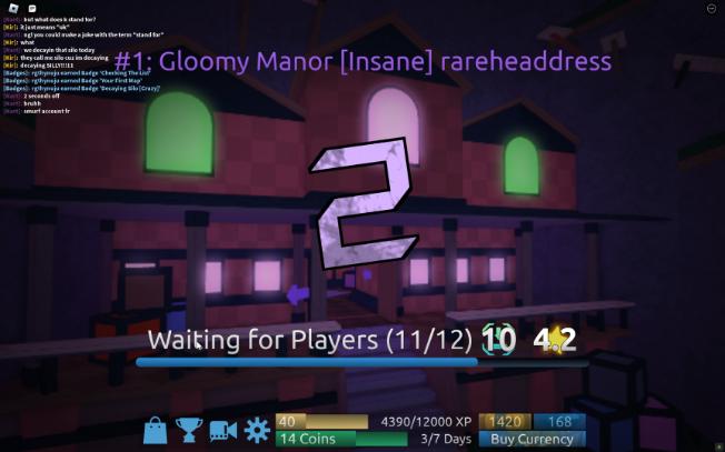 [Roblox/FE2]Gloomy Manor 2023.9.12哔哩哔哩bilibili