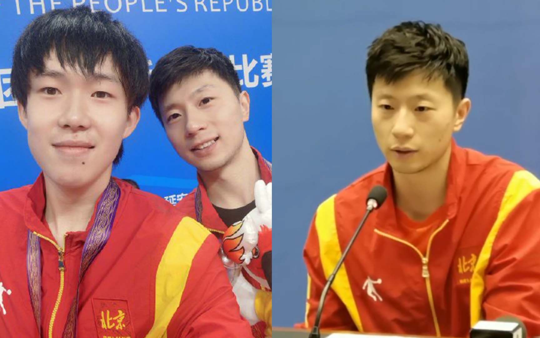 全运会马龙王楚钦男双夺金 马龙:夺冠那一刻,终于享受到比赛了 - miku