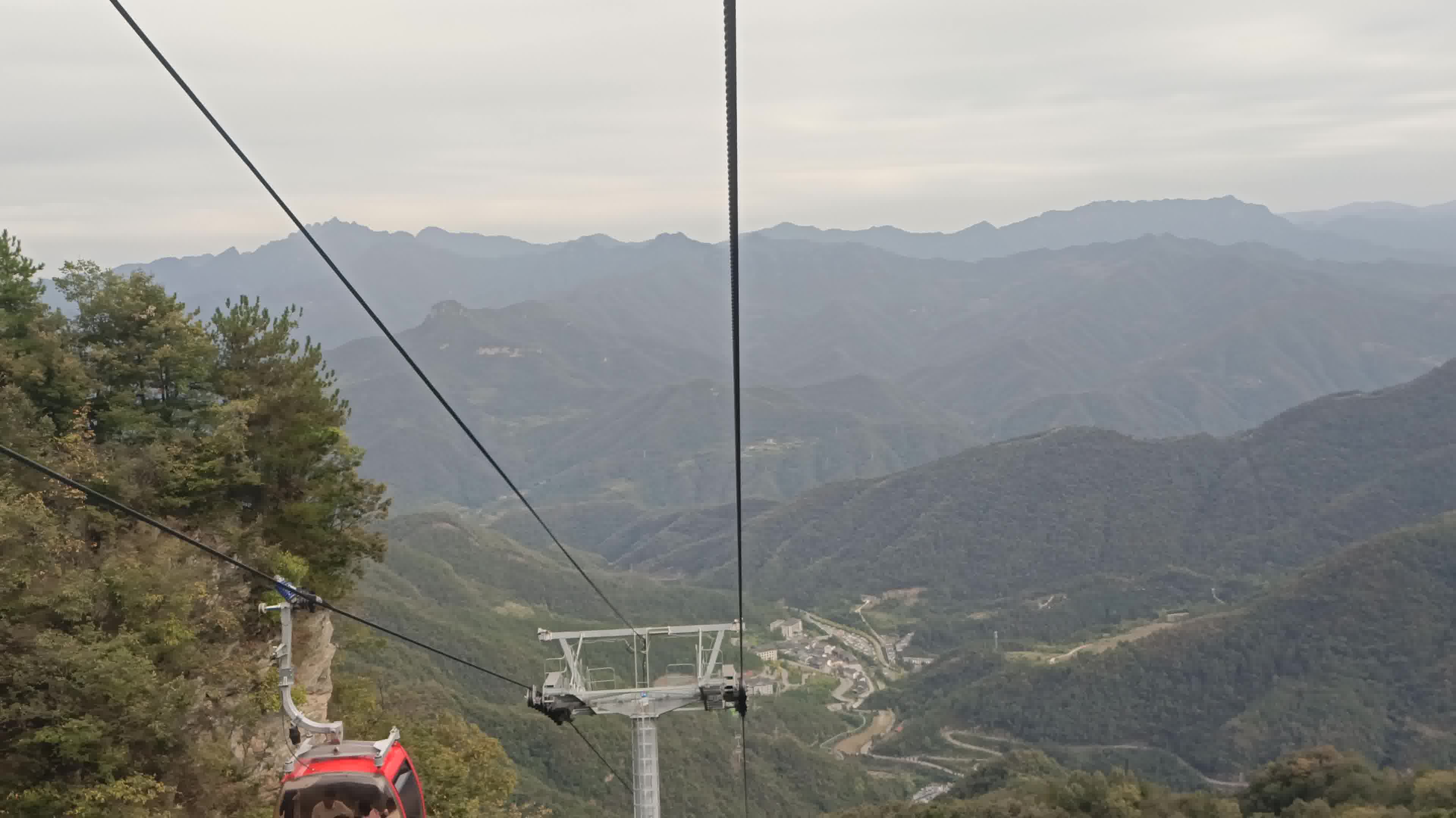 古武当山索道图片