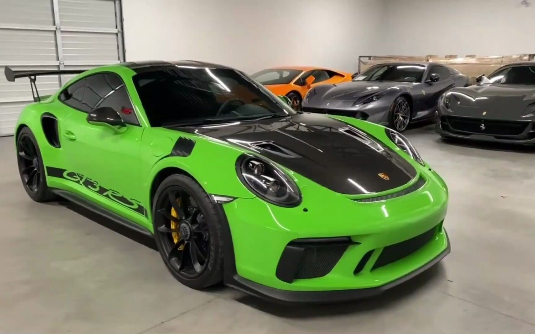 【跑车鉴赏】保时捷911GT3RS实车内外展示哔哩哔哩bilibili