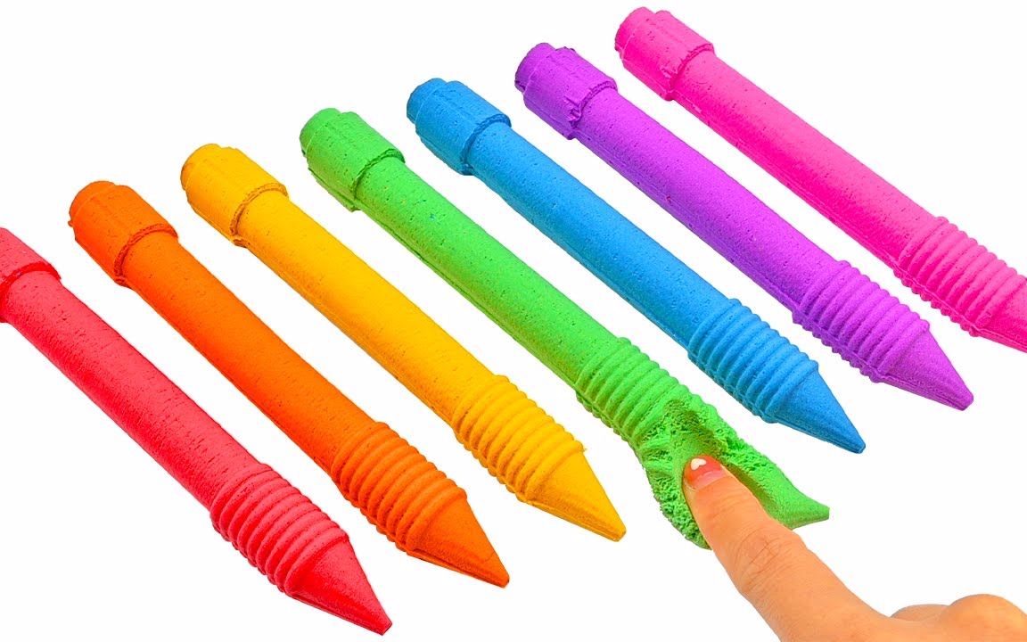 糖果diy手作:如何自制彩虹动感沙笔,快跟我学起来吧!