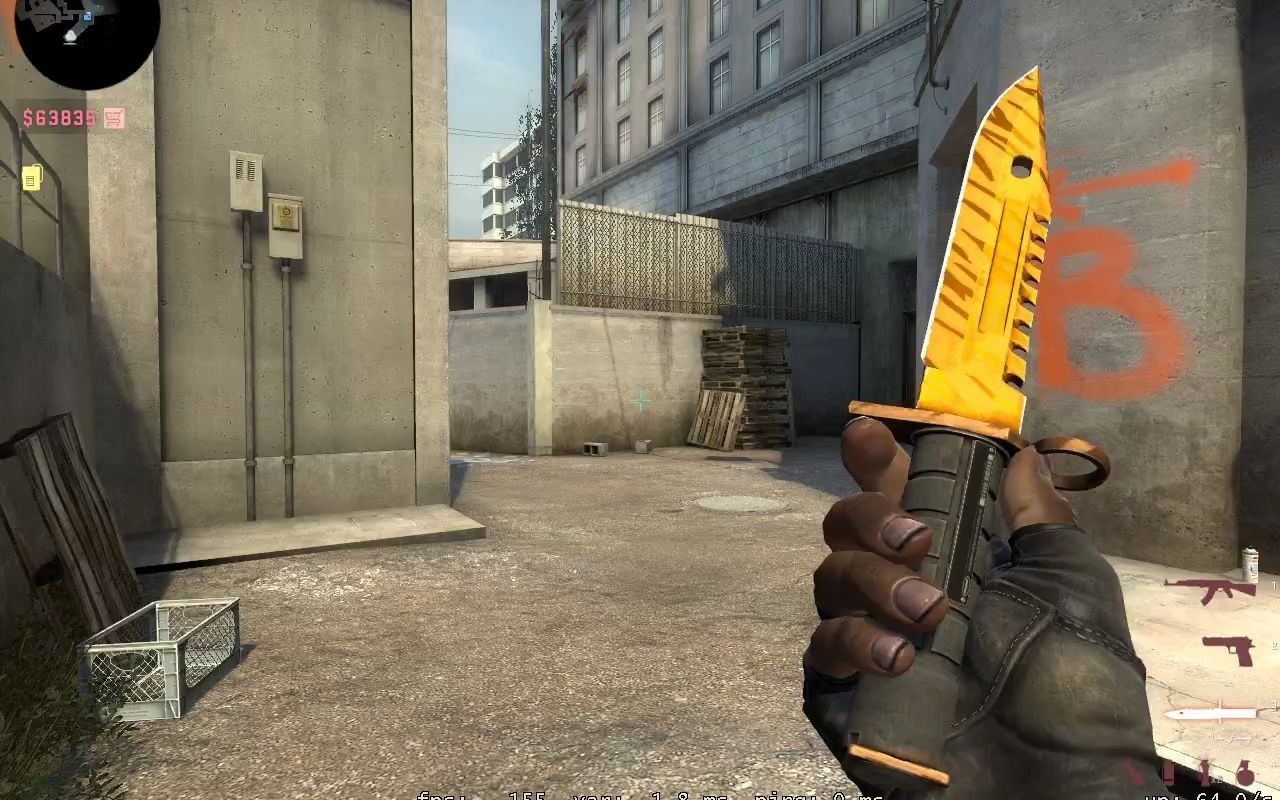 csgooverpass64tick的一颗进攻长管烟