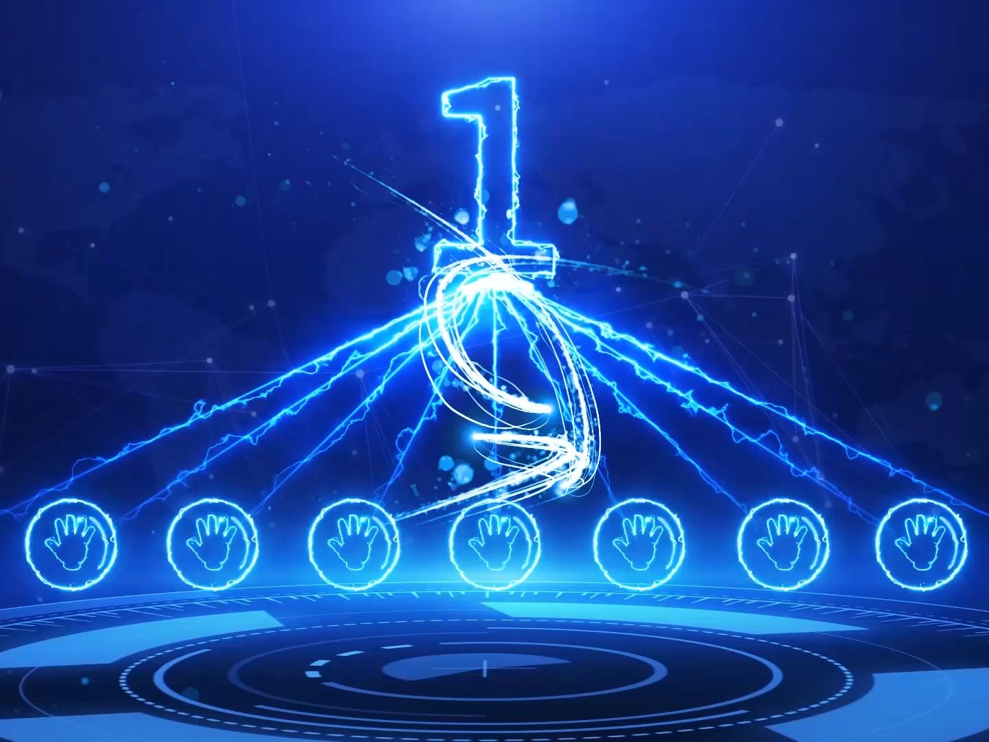 【ae模板】10秒倒计时启动仪式片头视频