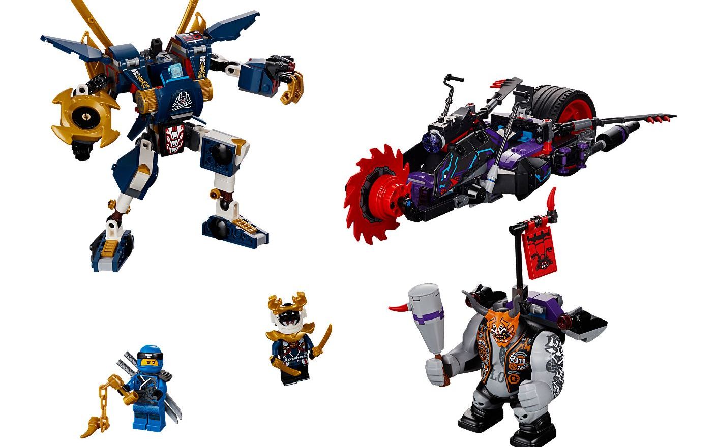 乐高lego70642幻影忍者劳埃德的高速连发夜行战车拼搭搬砖视频