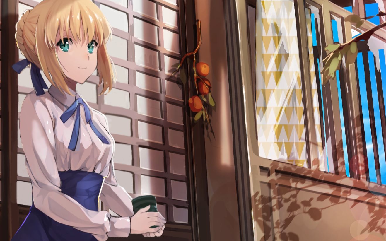 【噬血代码】呆毛王saber捏脸数据