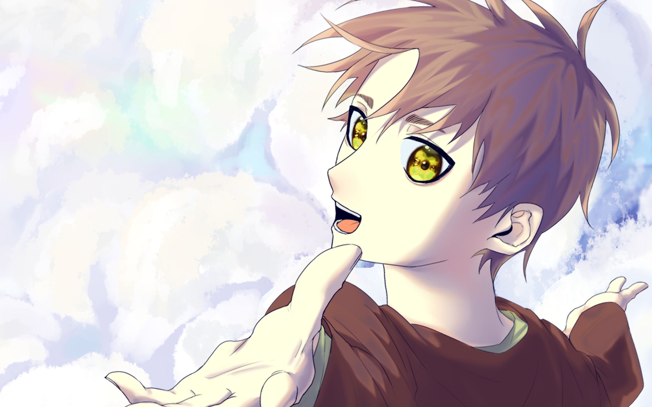 【巨人/板绘过程】云端上的少年_哔哩哔哩 (゜-゜)つロ 干杯~-bili