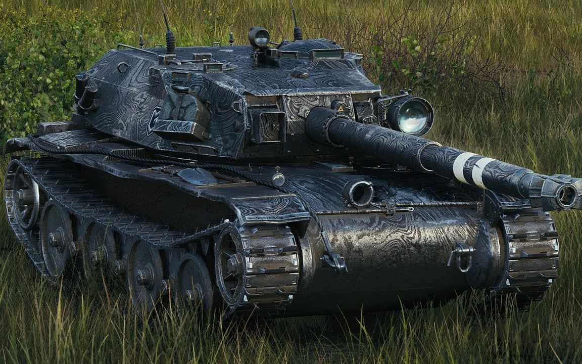 坦克世界 查狄伦 狂风 - 8杀 8千2伤害 [里夫奥克斯]