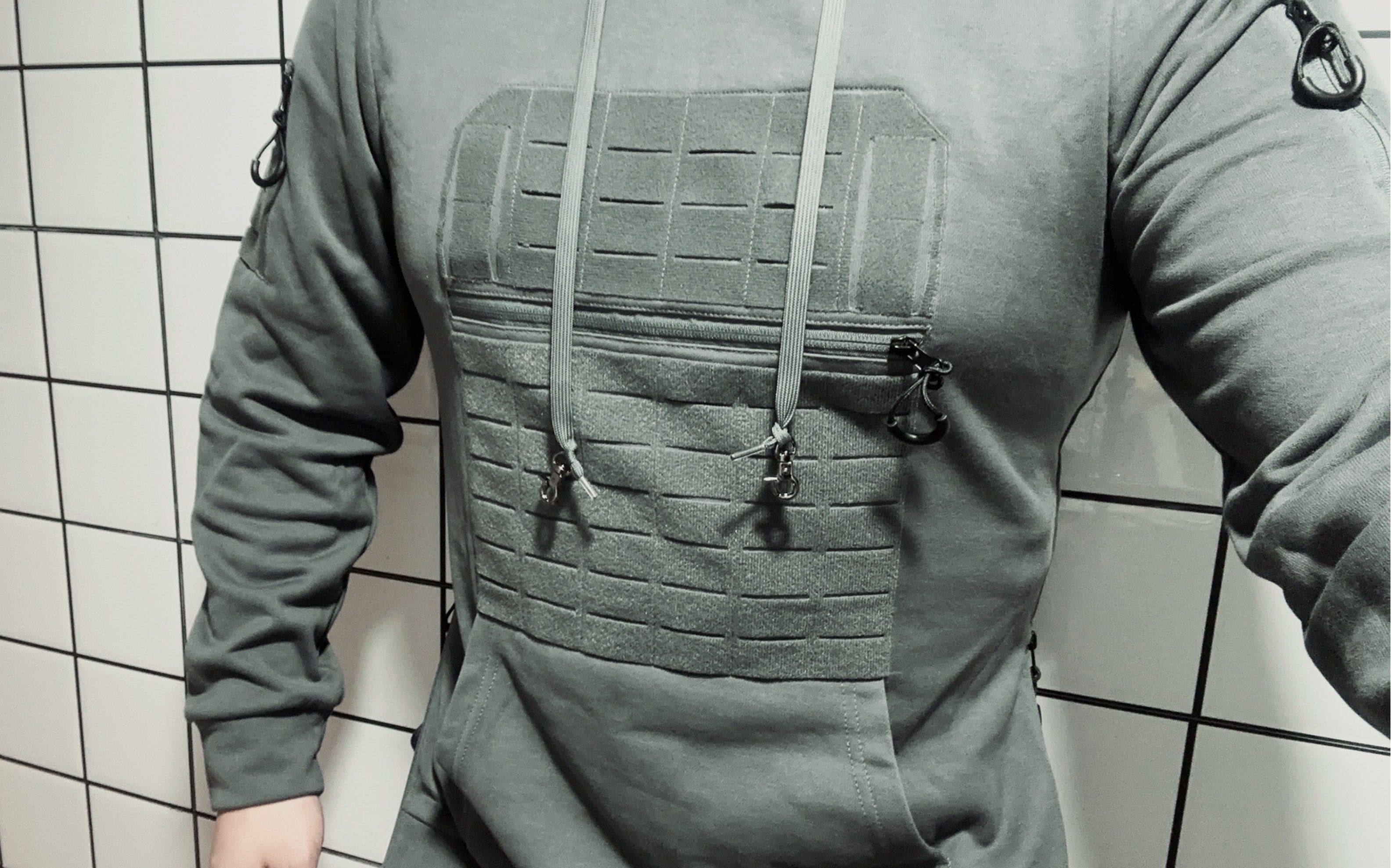 秋冬季必入!低可视度战术卫衣!