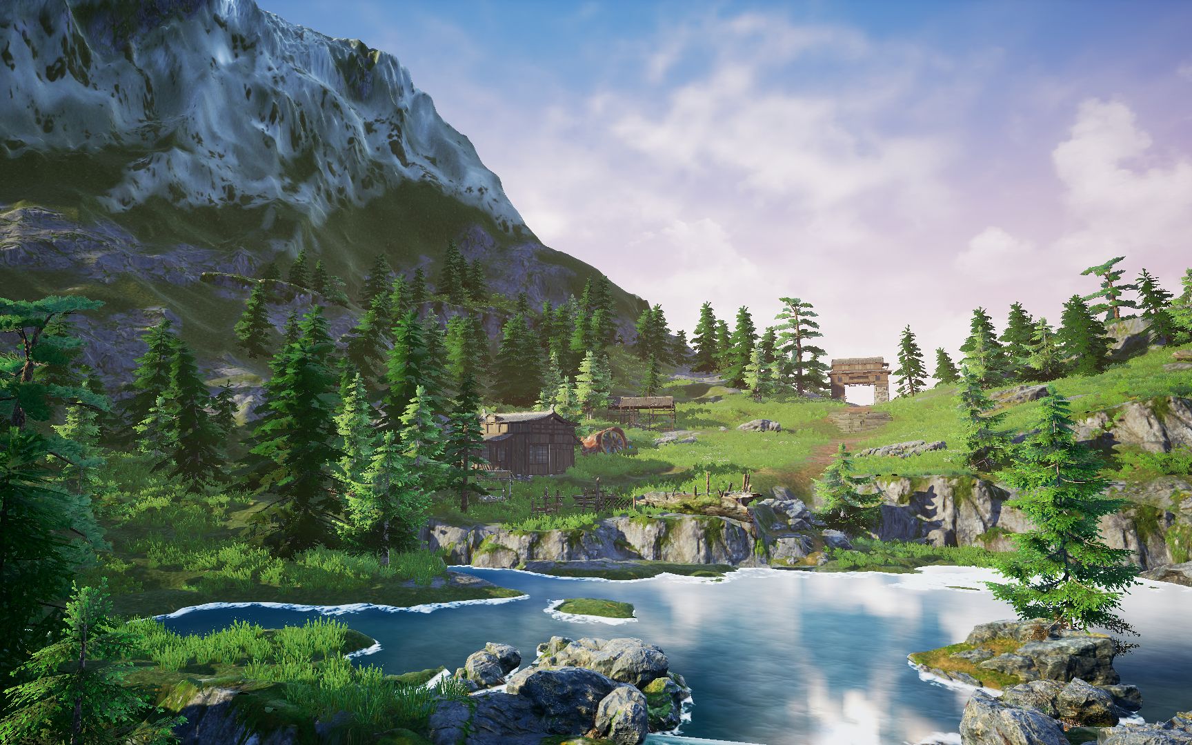 ue4游戏场景作品