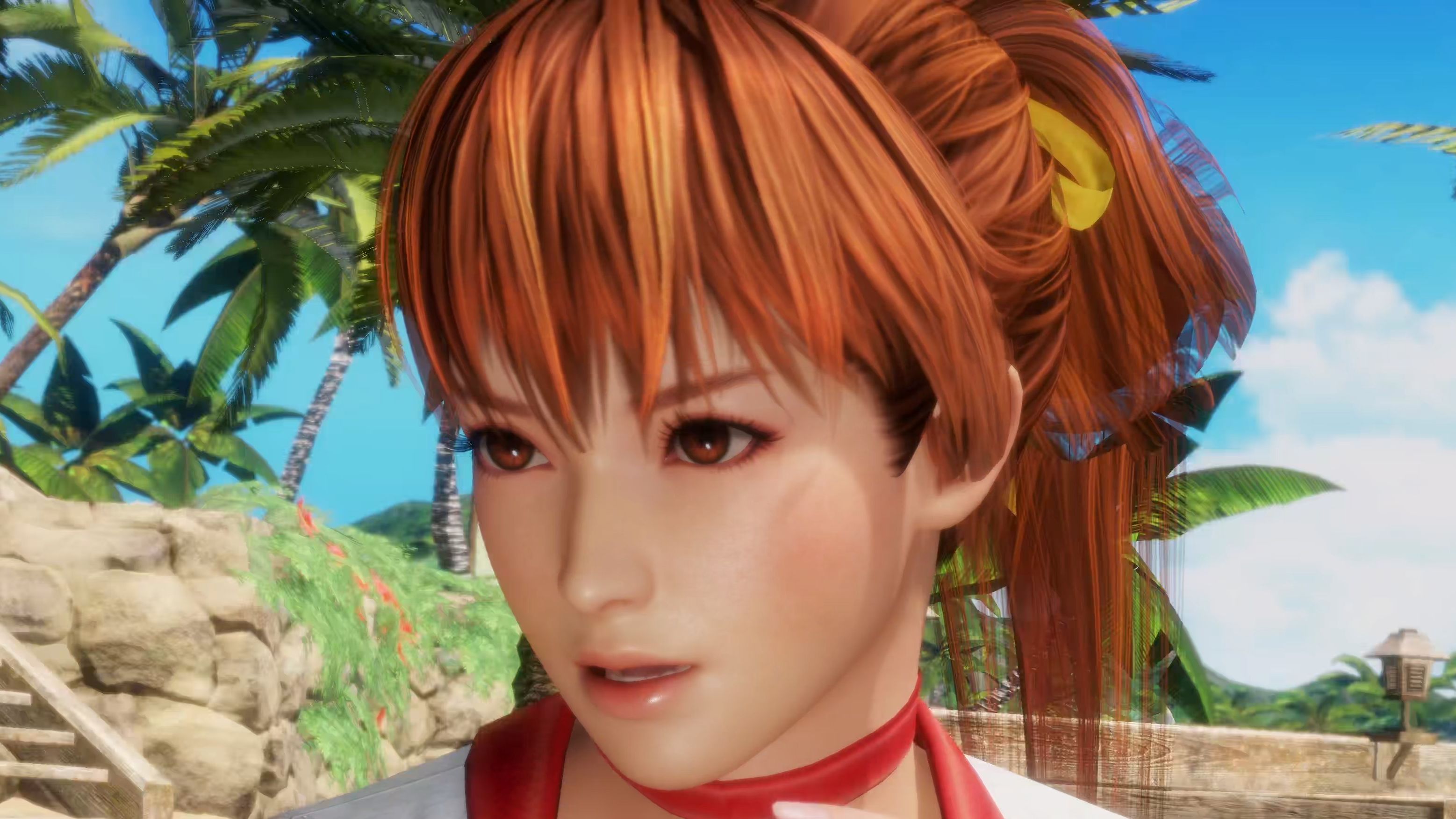 霞kasumi 白丝格斗和服 战败动画 by 环tamaki 女仆m-02