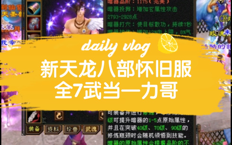 新天龙八部怀旧服那些年遇到的大佬们(十四)力哥—一区的风云人物