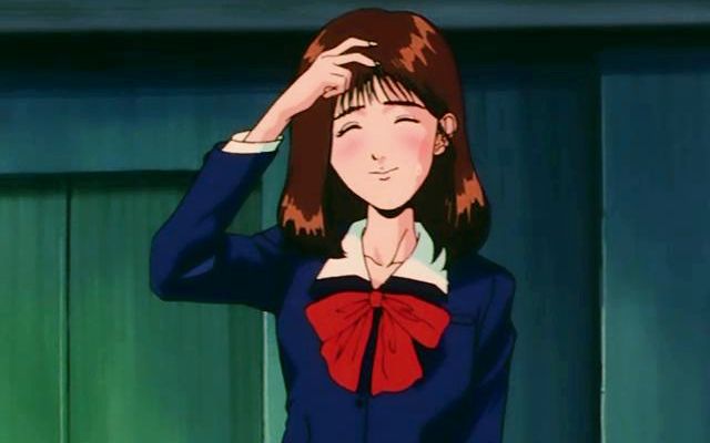 晴子穿裙子打篮球露胖次——节选自经典动漫《灌篮高手》