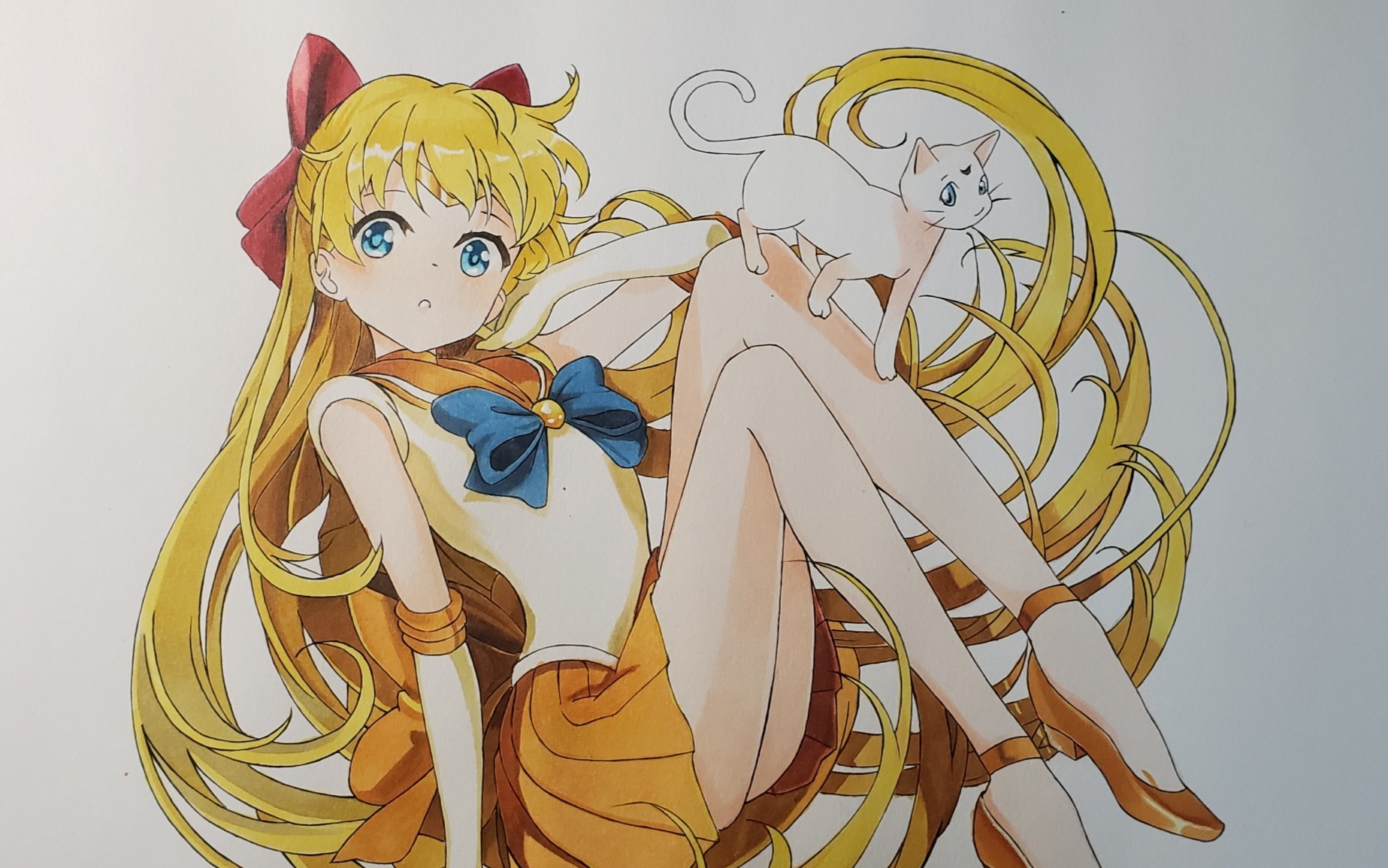 【马克笔手绘】这次是爱野美奈子