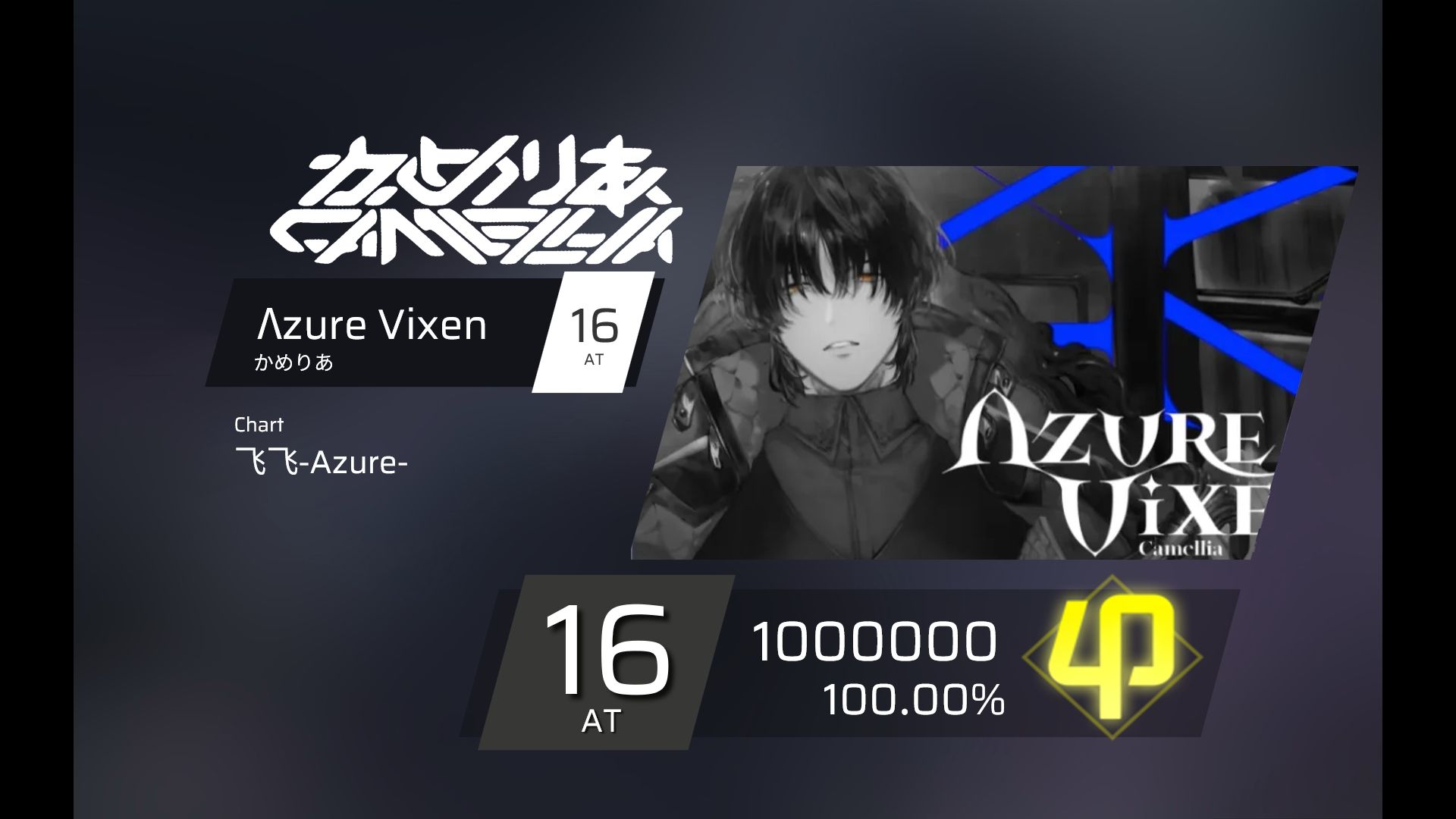 苍蓝の妖狐 || phi自制 || Λzure vixen || all perfect