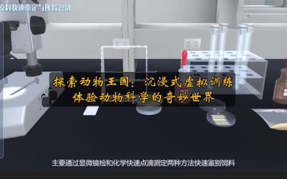 [图]探索动物王国：沉浸式虚拟训练，体验动物科学的奇妙世界！