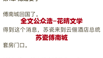 [图]今日爆款小说《千亿总裁独宠替身娇妻》全章节阅读 苏瓷傅南城 已更新